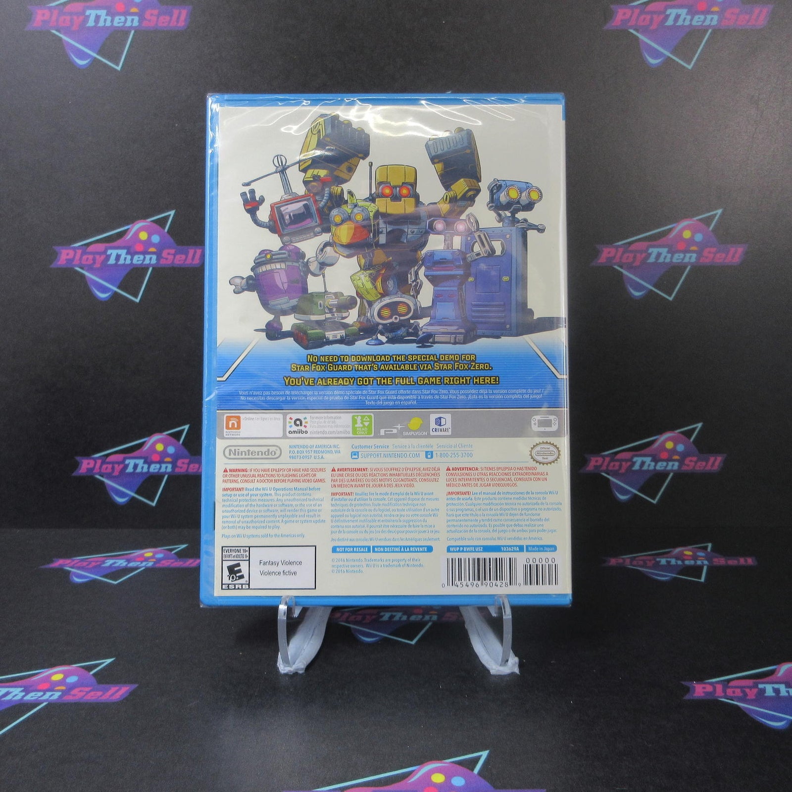 StarFox Guard - Nintendo Wii U Brand New - Sealed