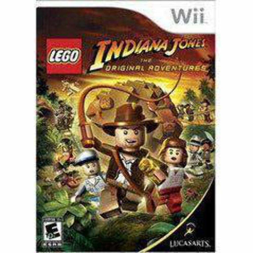 Lego Indiana Jones The Original Adventures Nintendo Wii Brand New - Sealed