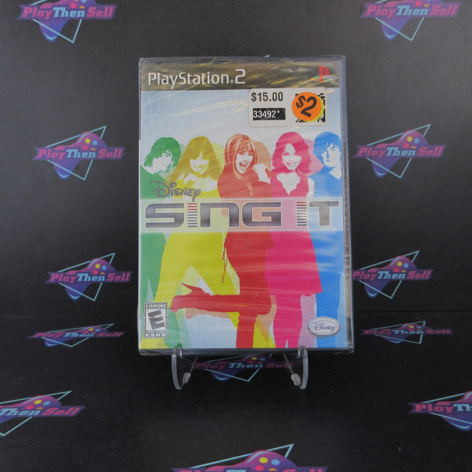 Disney Sing It PS2 PlayStation 2 - See Pics Brand New - Sealed