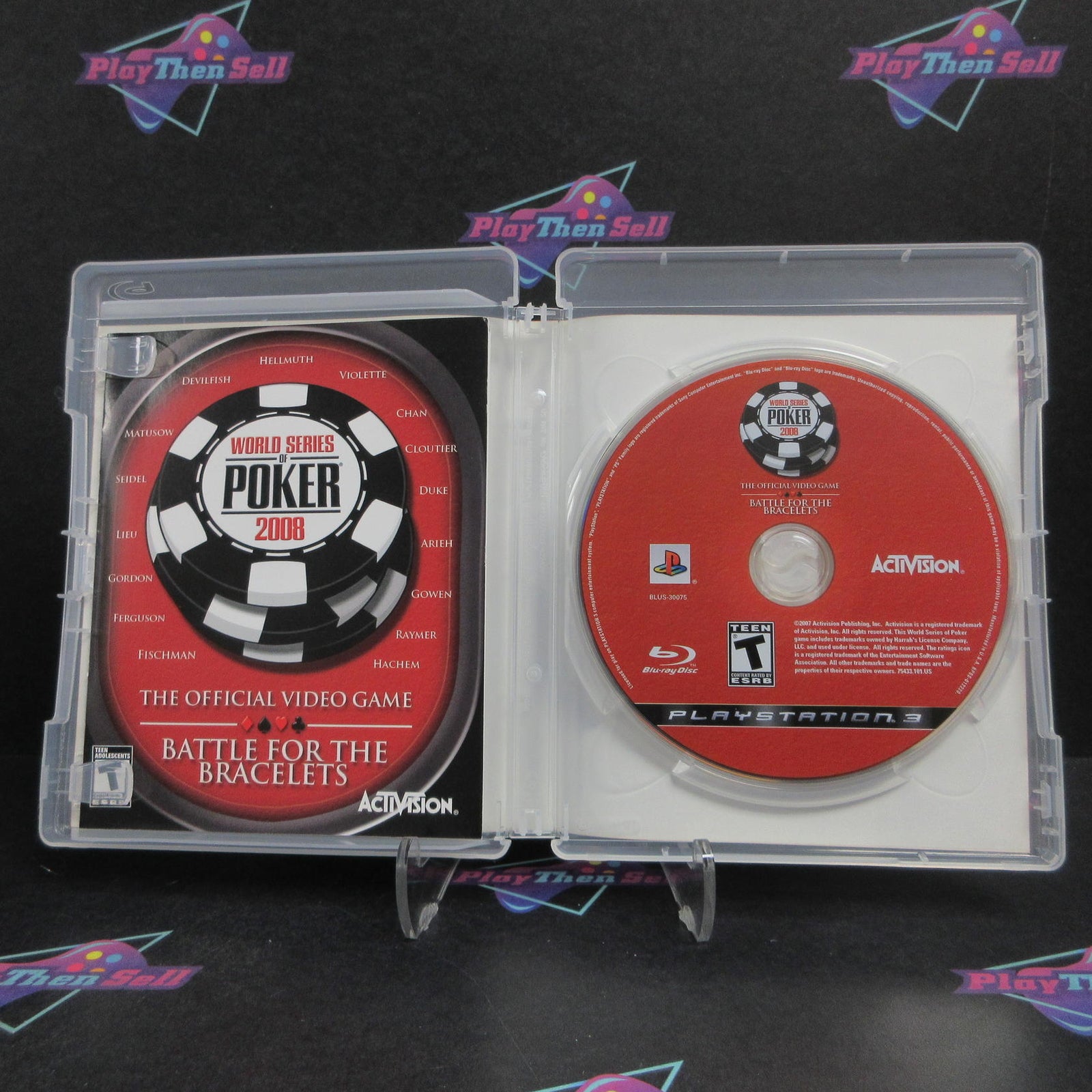 World Series Of Poker 2008 Battle For Bracelets PS3 Complete  - 1 Year Warrant..