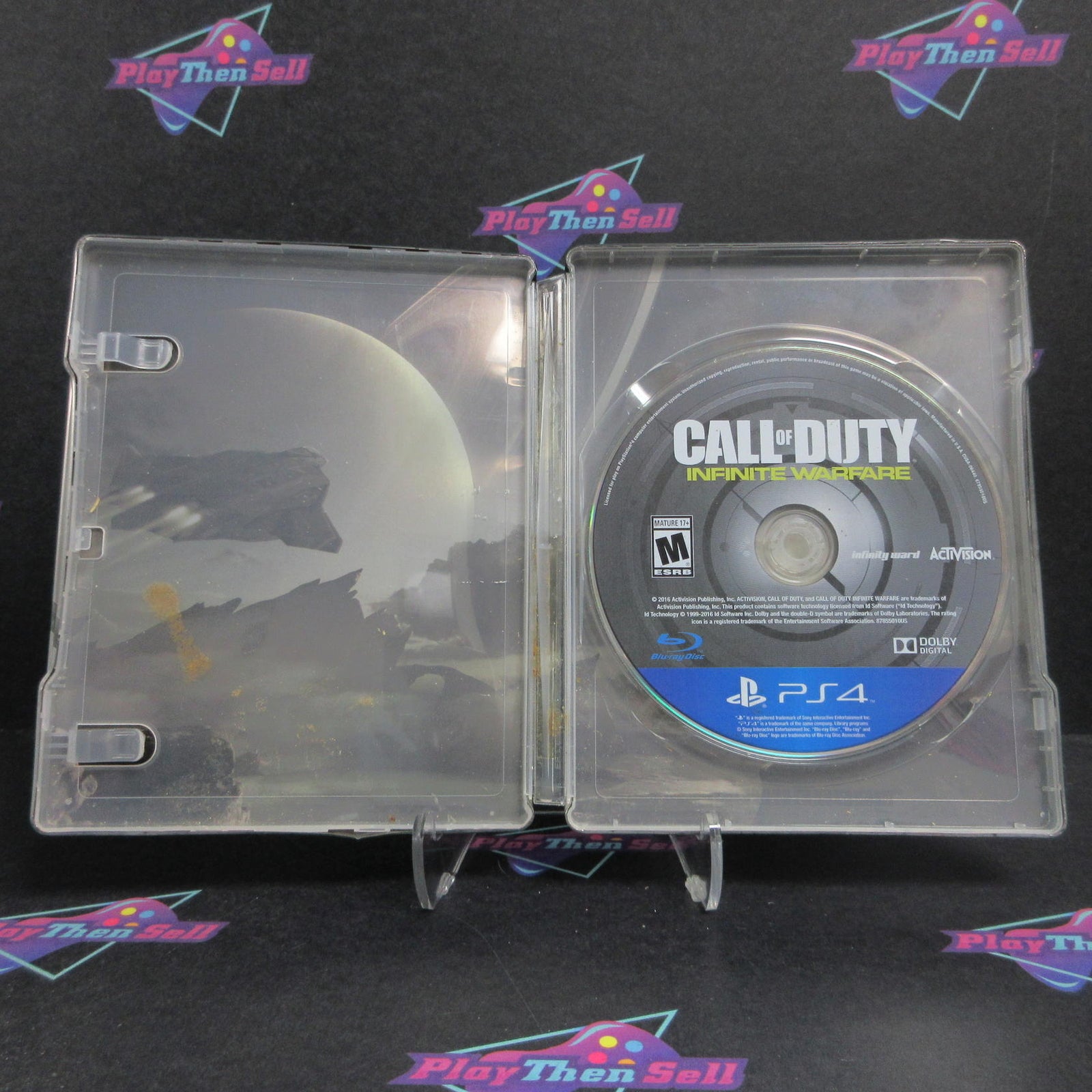 Call of Duty Infinite Warfare Collector's PlayStation 4 PS4 - 1 Year Warranty VG