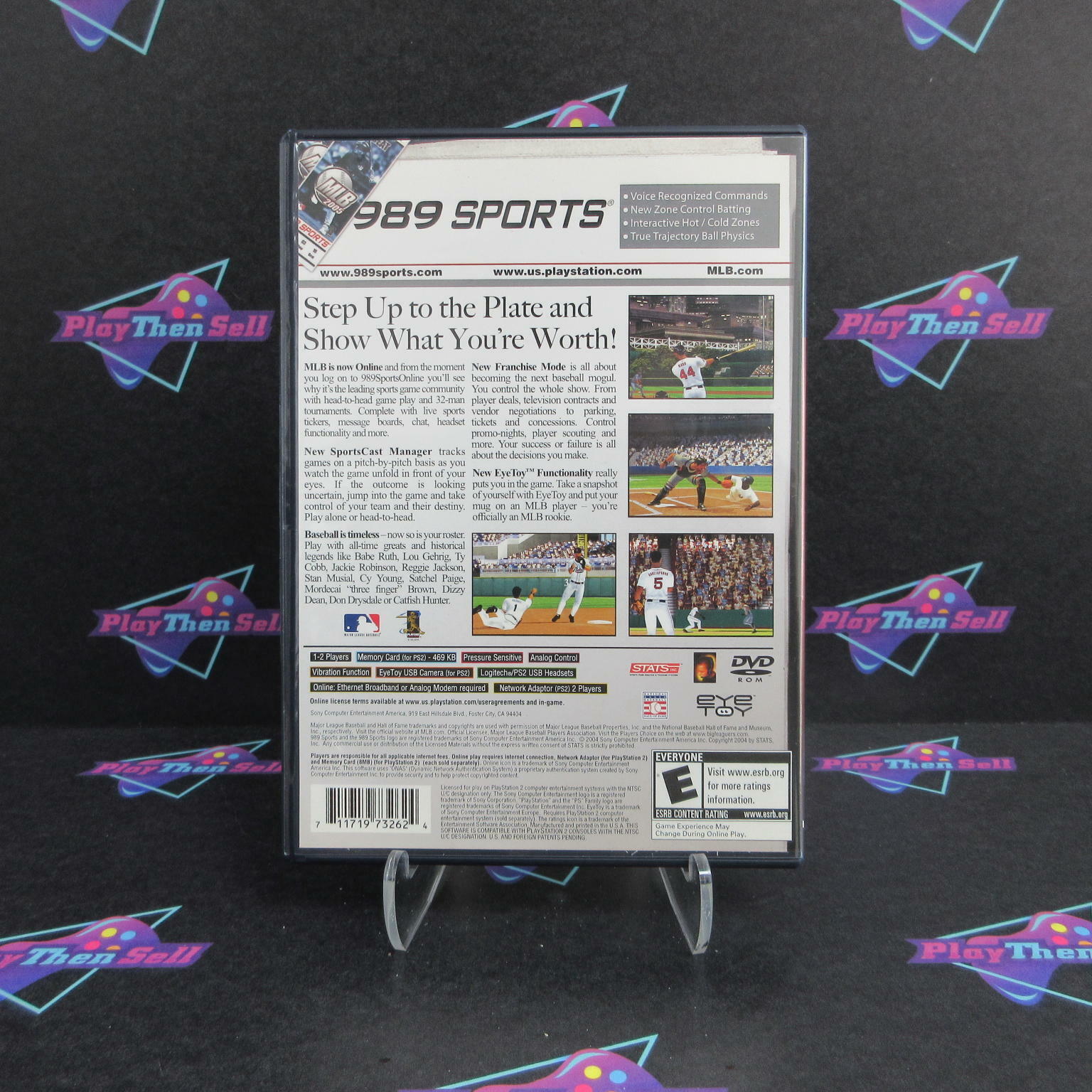 MLB 2005 PS2 PlayStation 2 + Reg Card Complete - 1 Year Warranty EX Cond