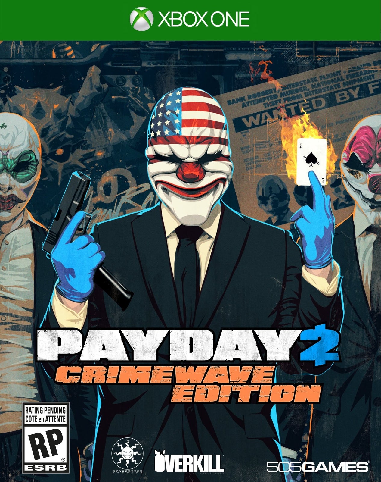 Payday 2 Crimewave Edition Xbox One Complete - 1 Year Warranty EX Cond