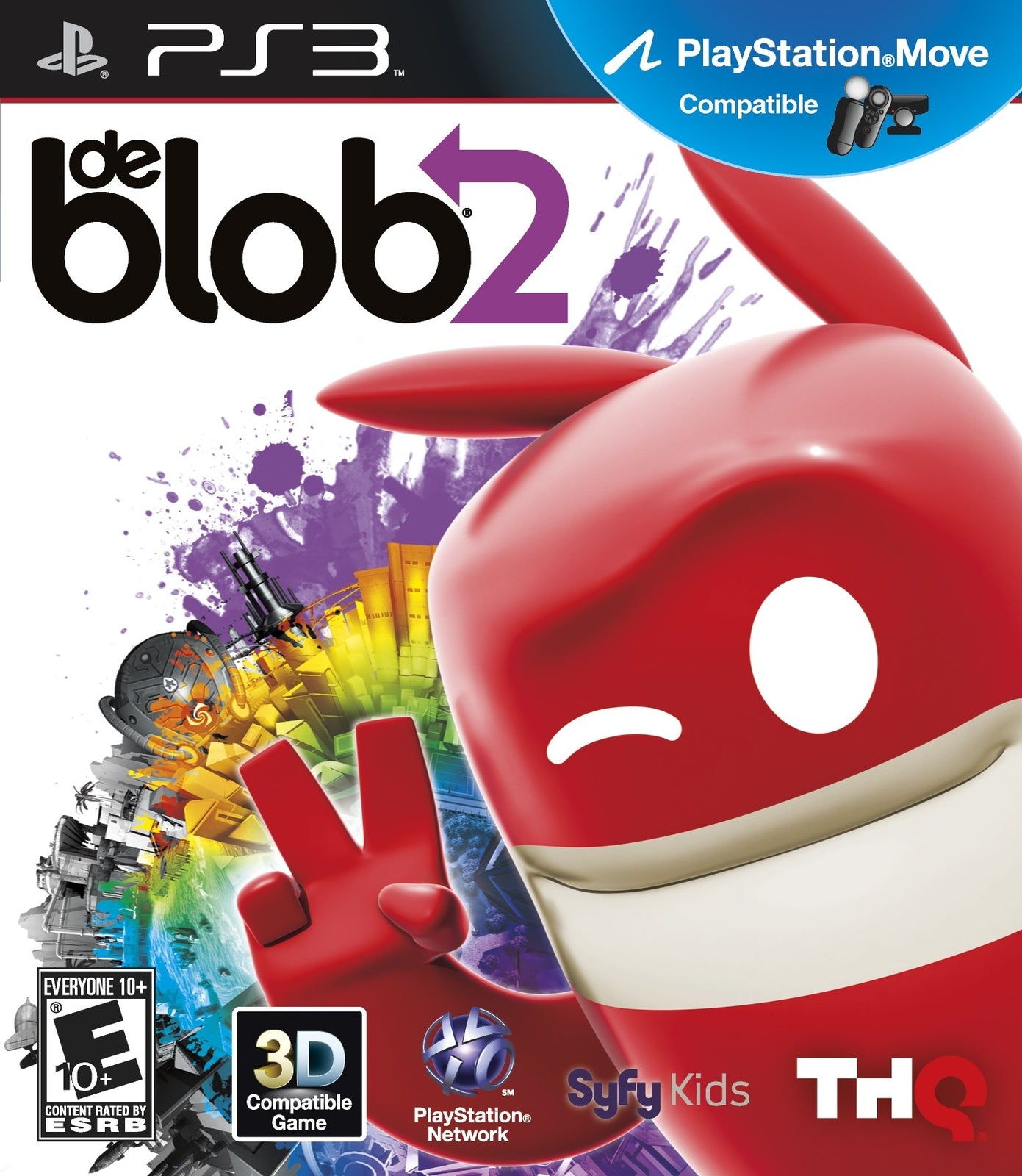 Deblob 2 PS3 PlayStation 3 Complete - 1 Year Warranty EX Cond