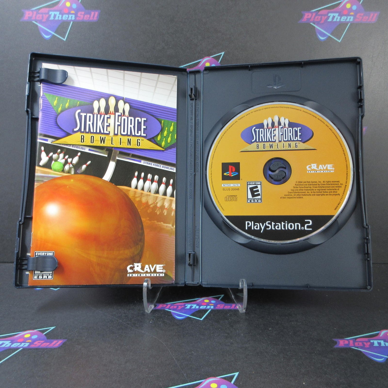 Strike Force Bowling PS2 PlayStation 2 Complete - 1 Year Warranty VG