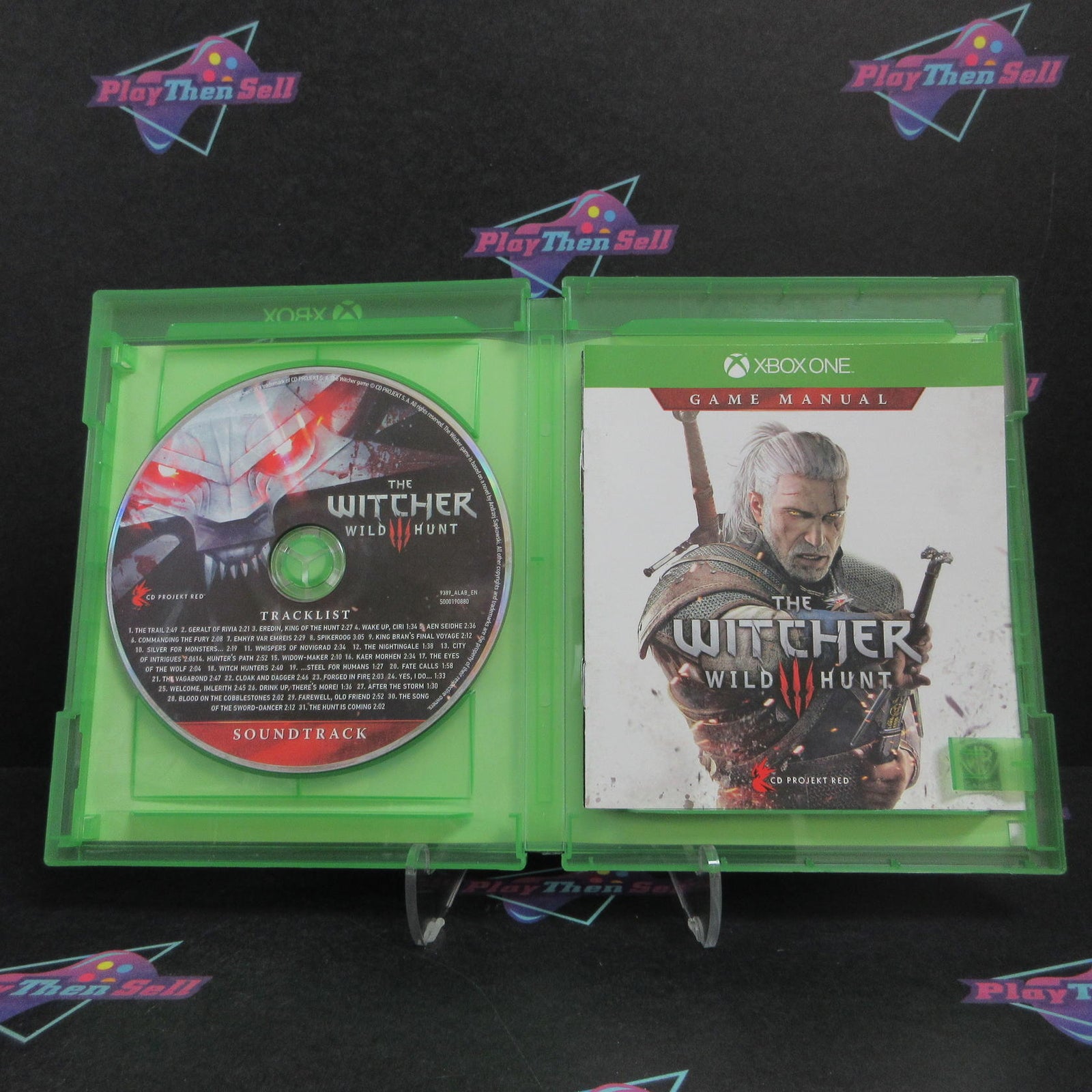 The Witcher 3 Wild Hunt Xbox One + Soundtrack/Sleeve/Map  Complete