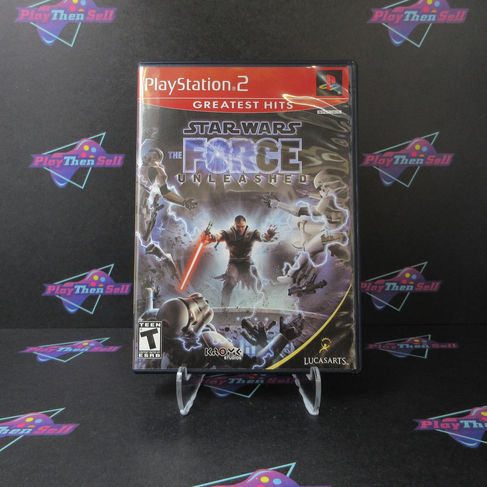 Star Wars The Force Unleashed PS2 PlayStation 2 GH Complete  - 1 Year Warranty..