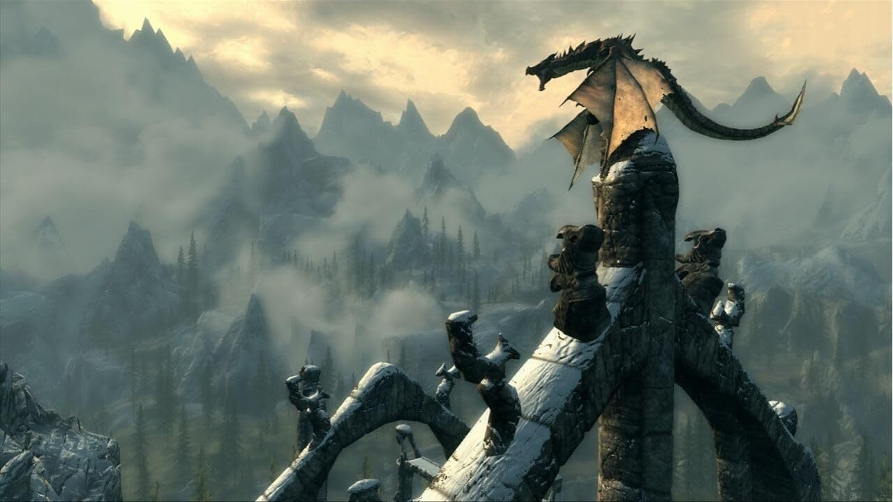 Elder Scrolls V Skyrim PS3 PlayStation 3 + Map Complete  - 1 Year Warranty EX ..