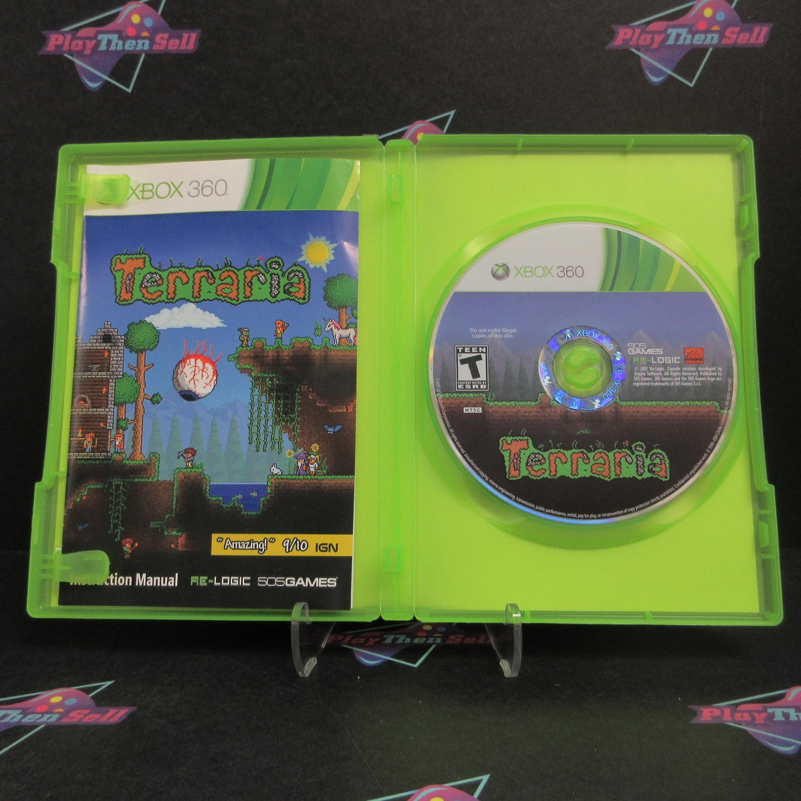 Terraria Xbox 360 Complete - 1 Year Warranty EX Cond