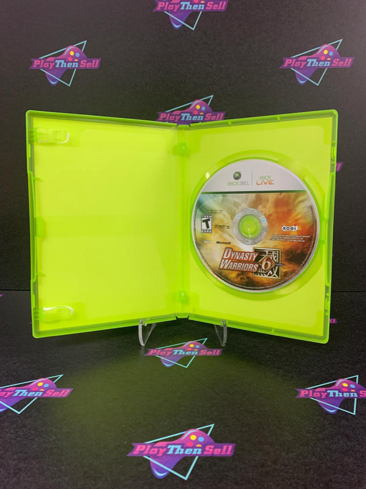 Dynasty Warriors 6 Xbox 360 - 1 Year Warranty Game & Case