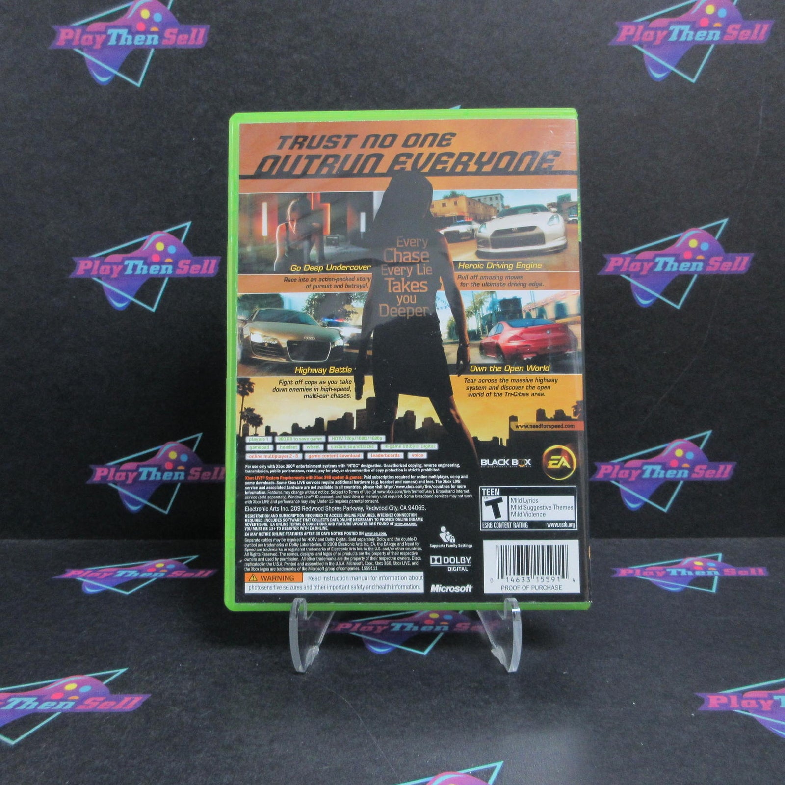 Need for Speed Undercover Xbox 360 Complete - 1 Year Warranty EX Cond