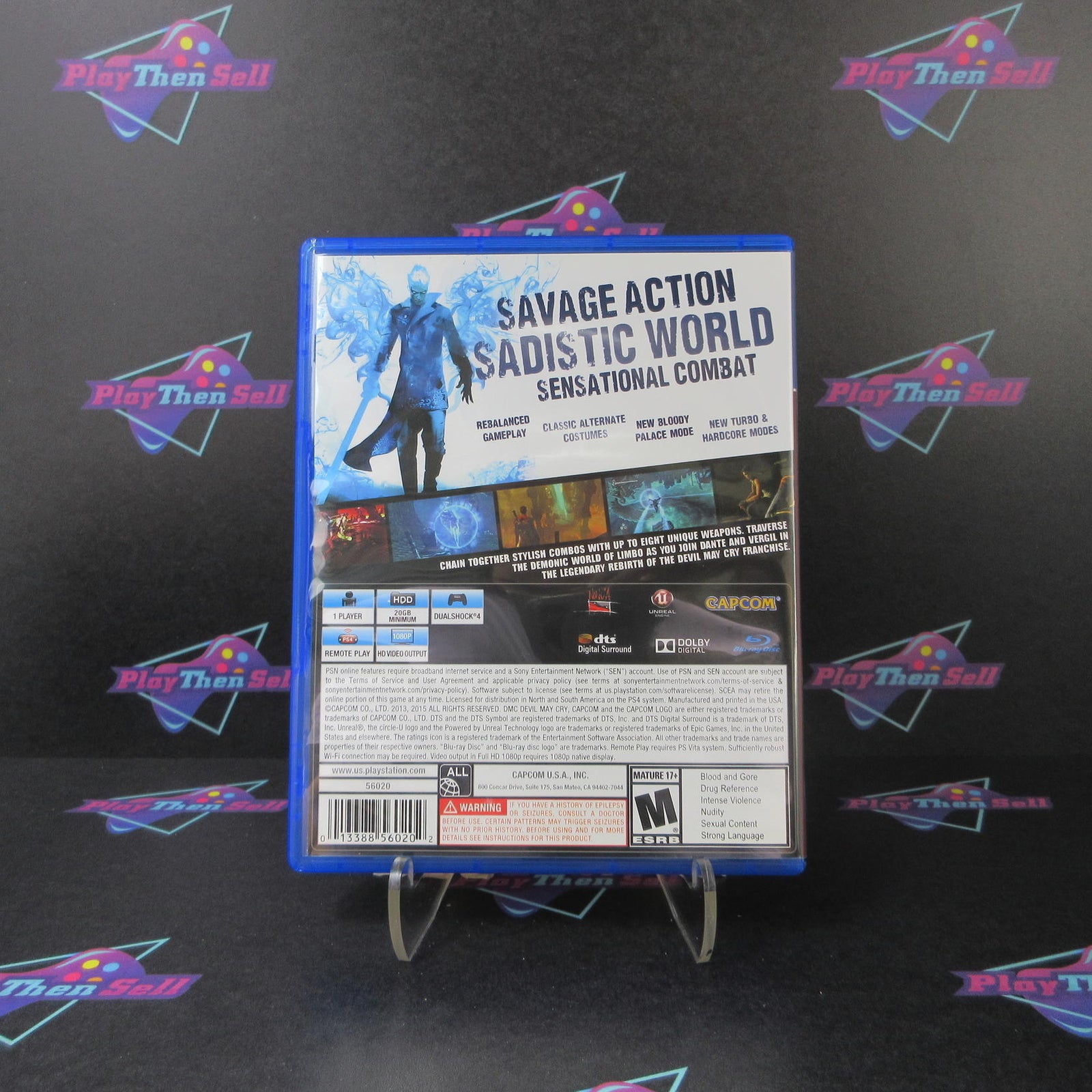 DMC Devil May Cry Definitive Edition PS4 PlayStation 4 Complete  - 1 Year Warr..