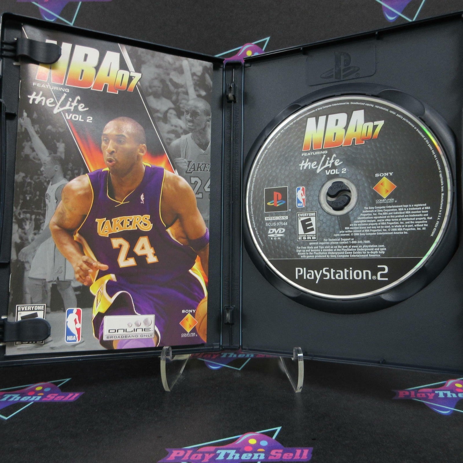 NBA 07 The Life Vol 2 PS2 PlayStation 2 + Reg Card Complete  - 1 Year Warranty..
