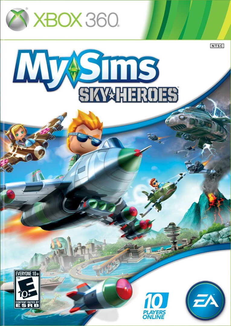 MySims Sky Heroes Xbox 360 Complete - 1 Year Warranty EX Cond