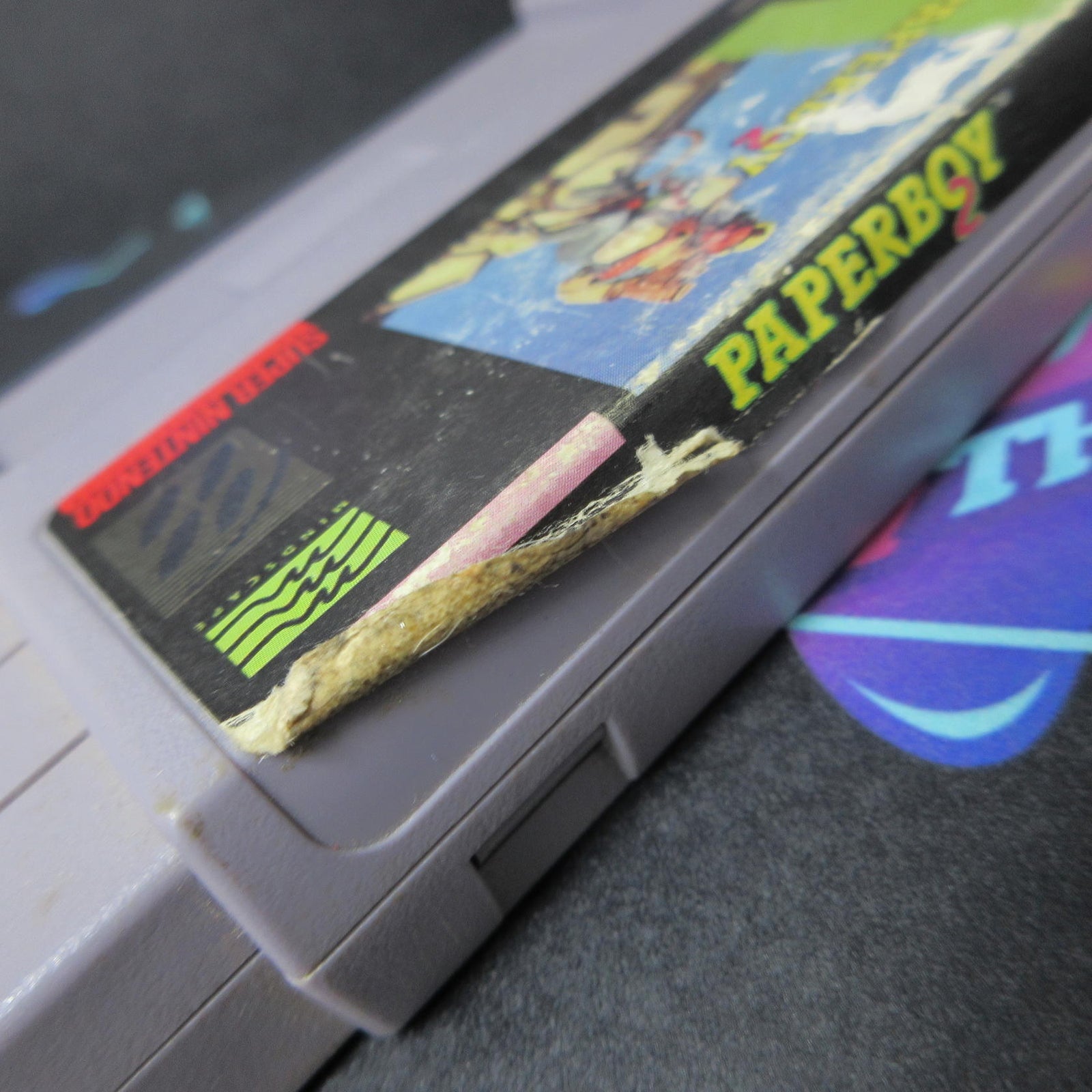 Paperboy 2 Super Nintendo SNES AD Cartridge Only Tested - (See Pics)