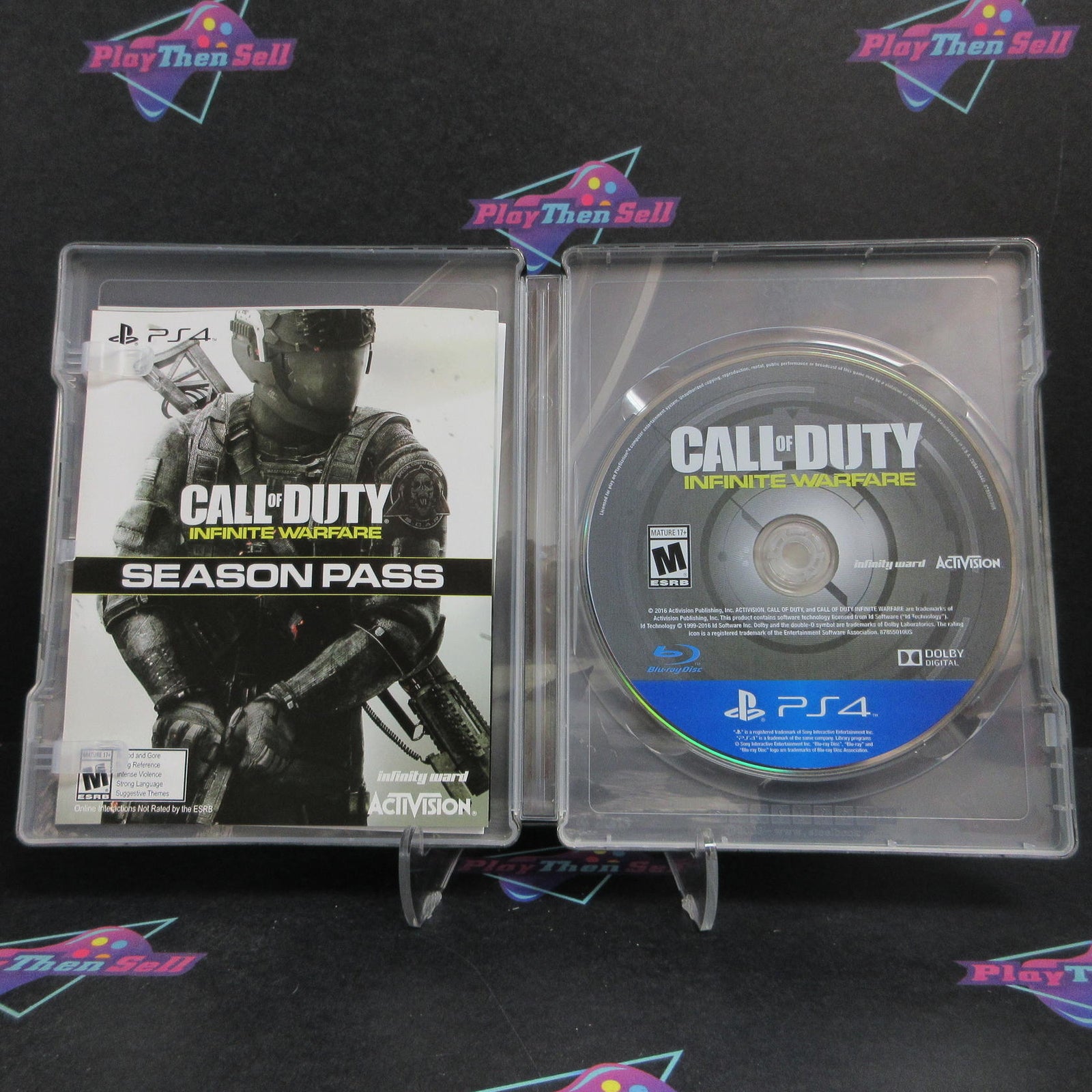 Call of Duty Infinite Warfare Legacy Pro Edition PlayStation 4 CIB  - 1 Year W..