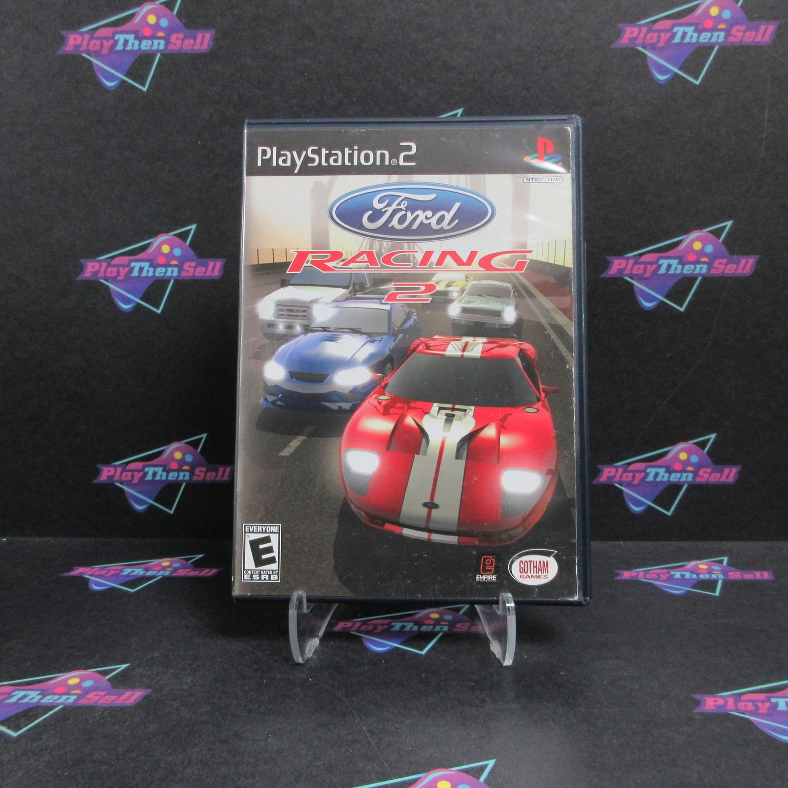 Ford Racing 2 PS2 PlayStation 2 + Reg Card Complete - (See Pics)