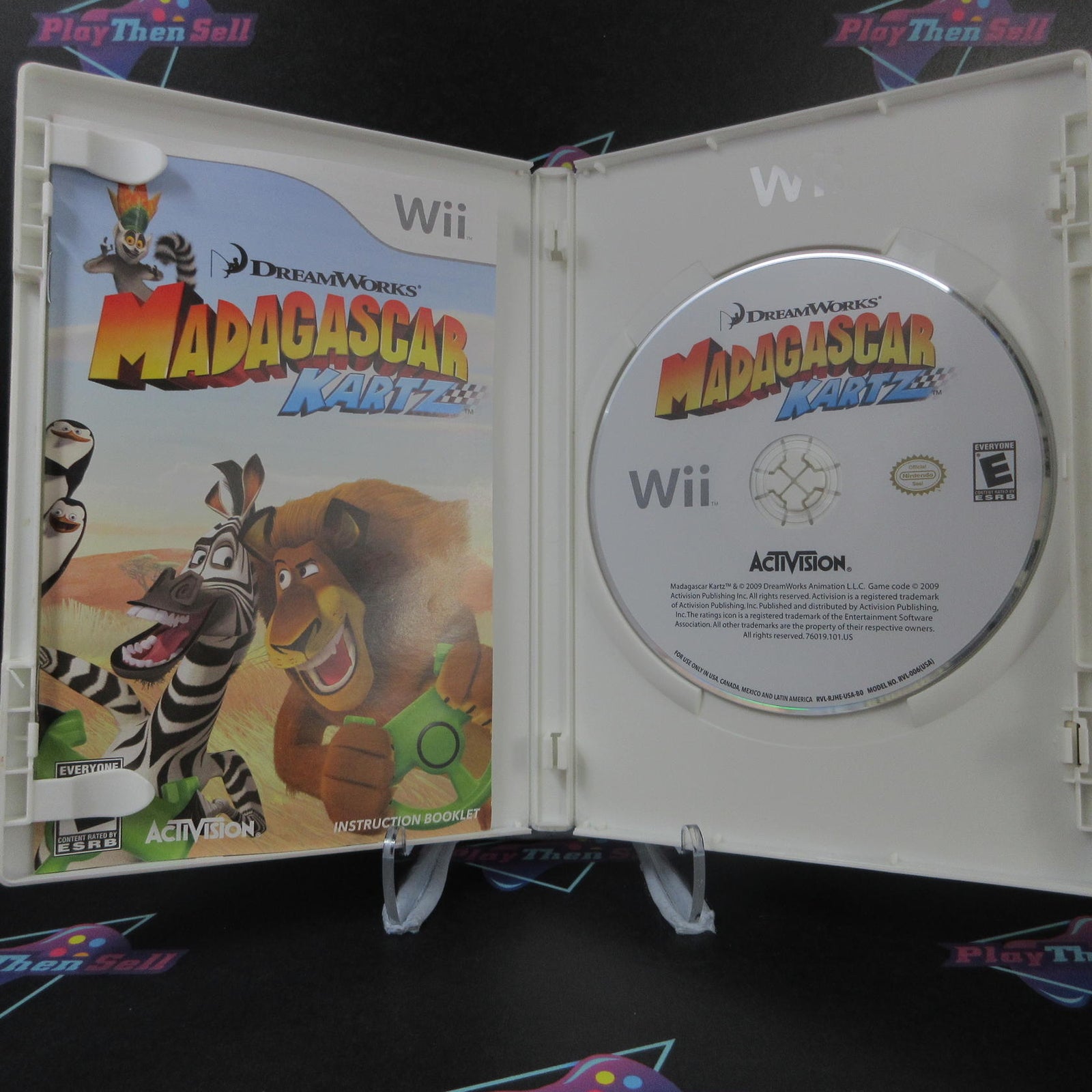 Madagascar Kartz Nintendo Wii Complete - 1 Year Warranty VG