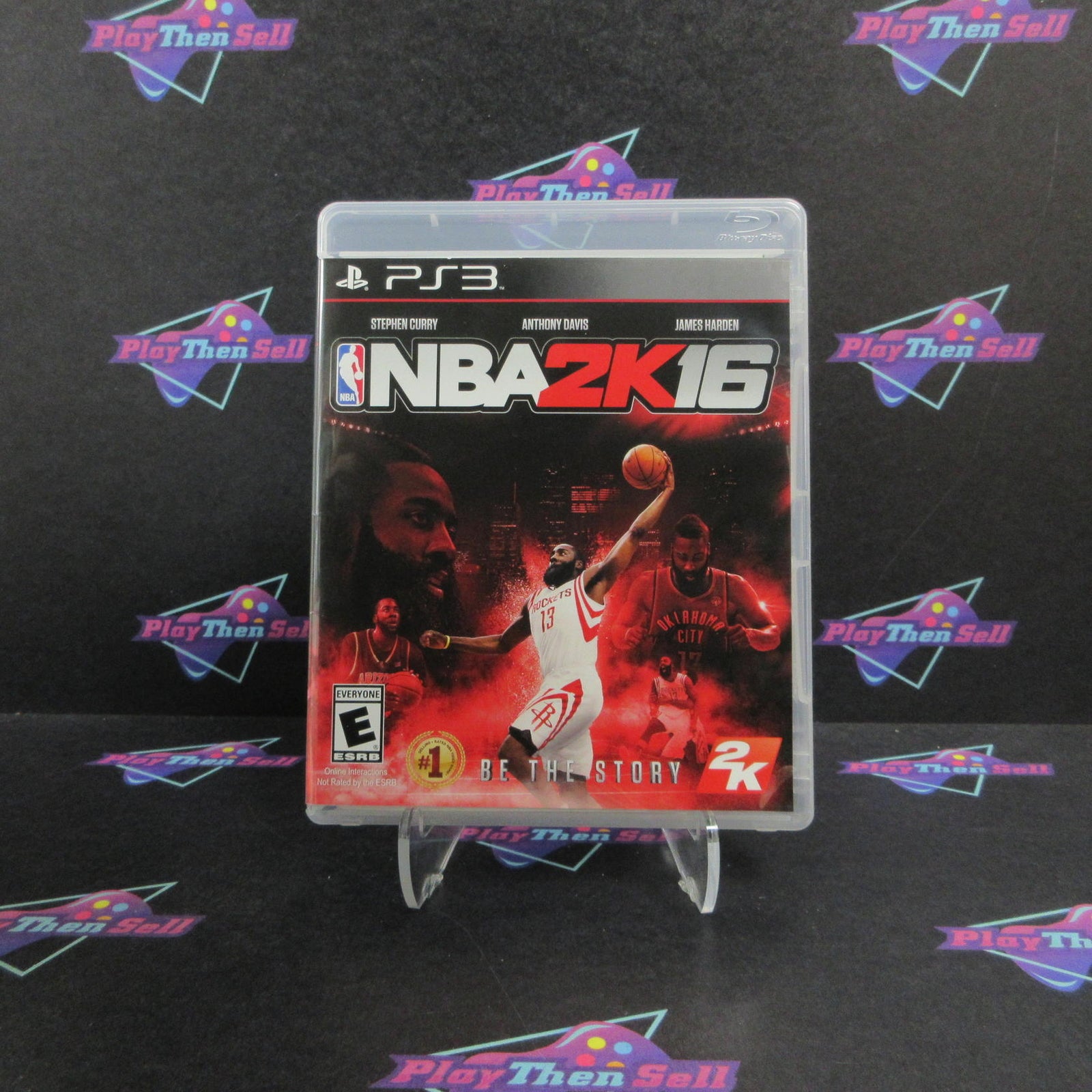 NBA 2K16 PS3 PlayStation 3 James Harden Complete - 1 Year Warranty EX Cond