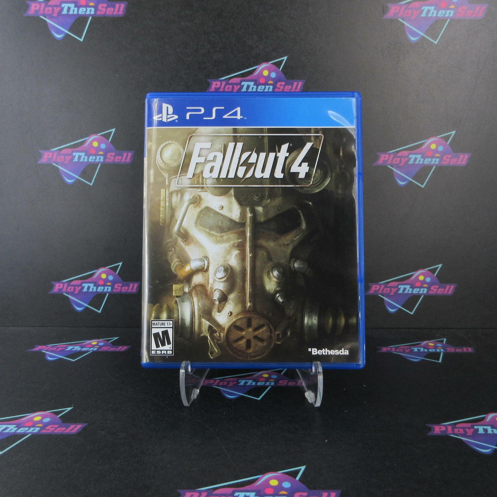 Fallout 4 PS4 PlayStation 4 + Poster Complete - 1 Year Warranty EX Cond