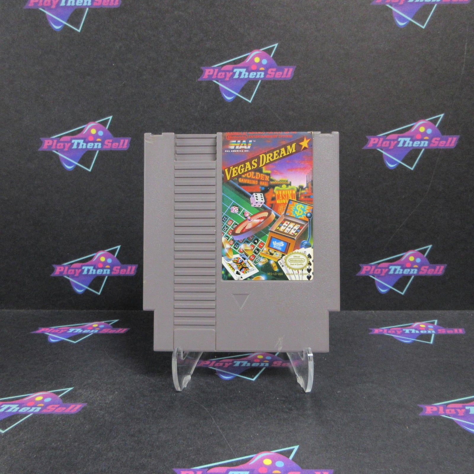 Vegas Dream Nintendo NES Cartridge / Tested - 1 Year Warranty VG