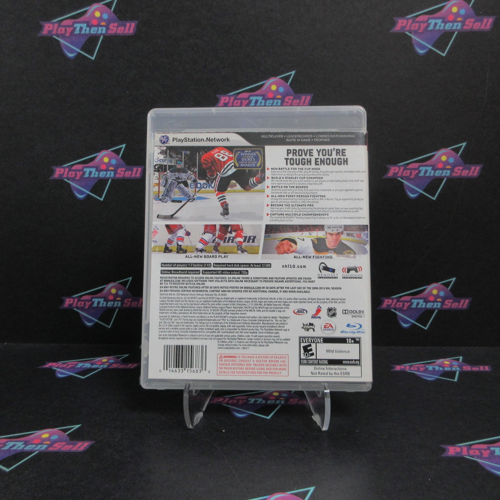 NHL 10 PS3 PlayStation 3 AD Complete - (See Pics)