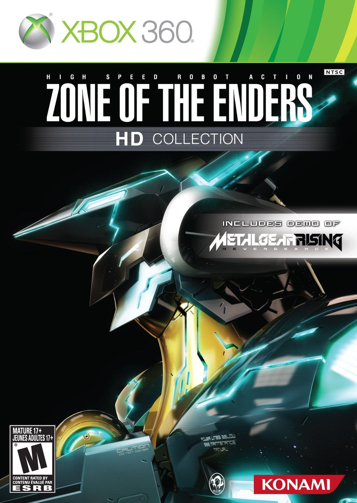 Zone of the Enders HD Collection Xbox 360 No Demo - 1 Year Warranty EX Cond