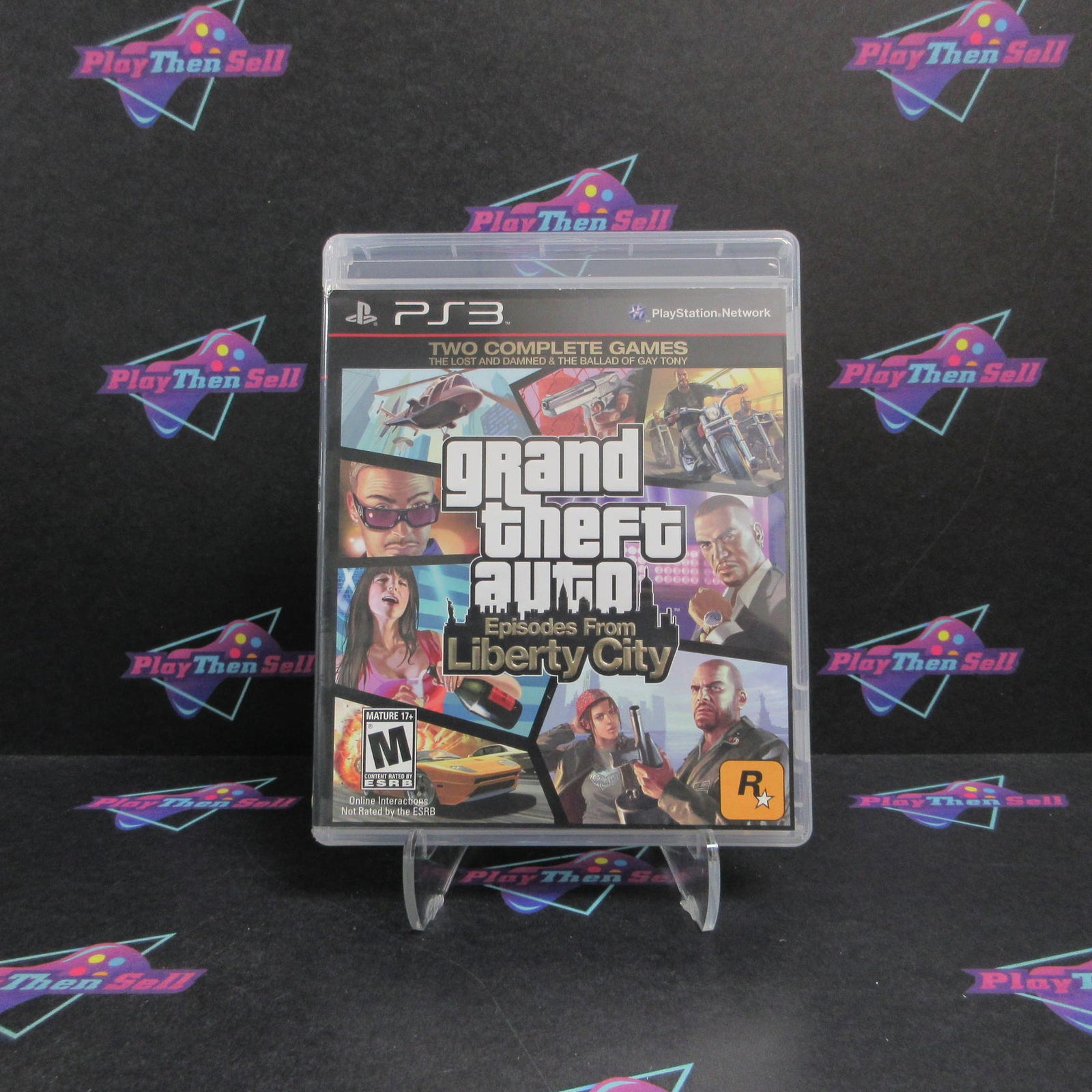 Grand Theft Auto Episodes From Liberty City PS3 + Map Complete  - 1 Year Warra..