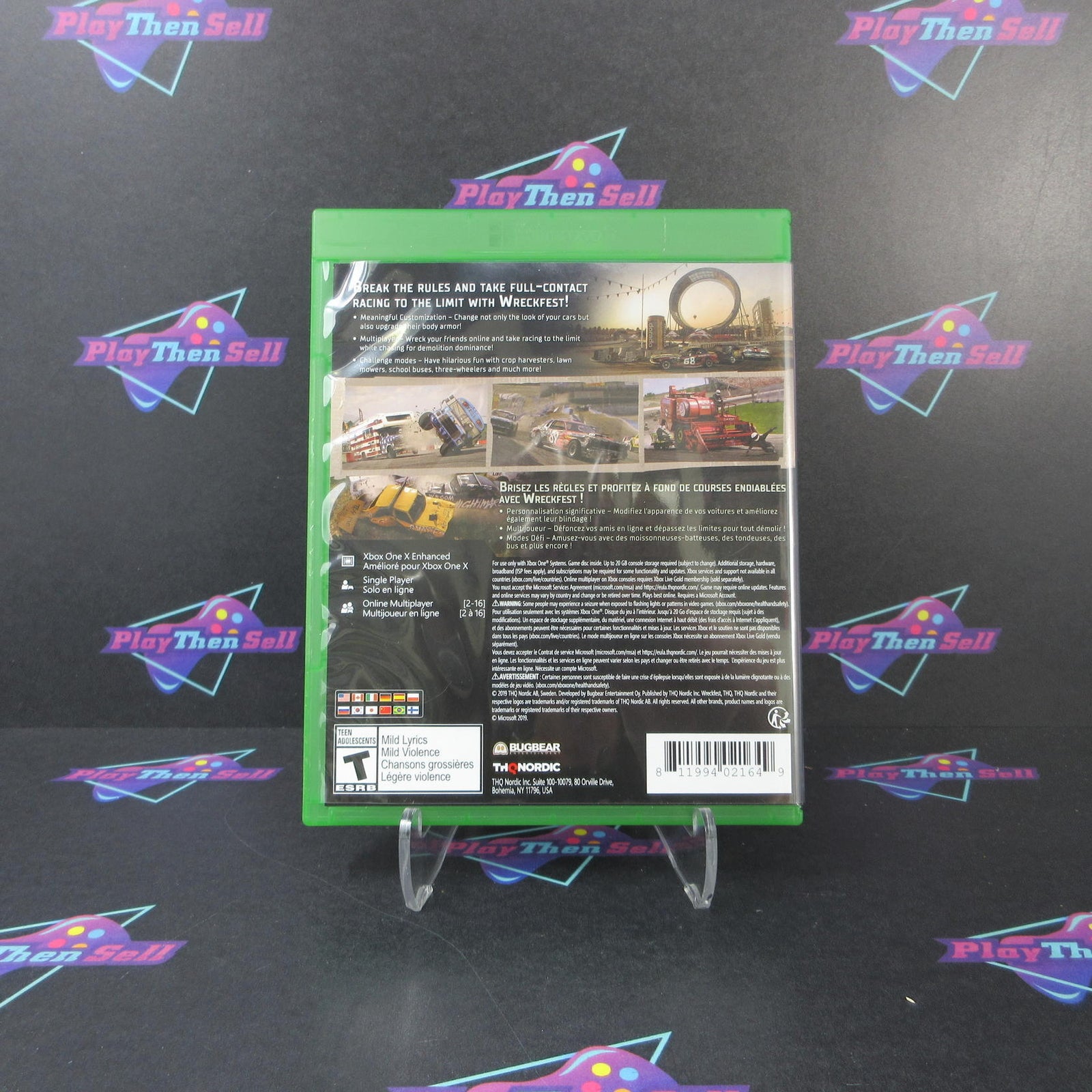 Wreckfest Xbox One Complete - 1 Year Warranty EX Cond