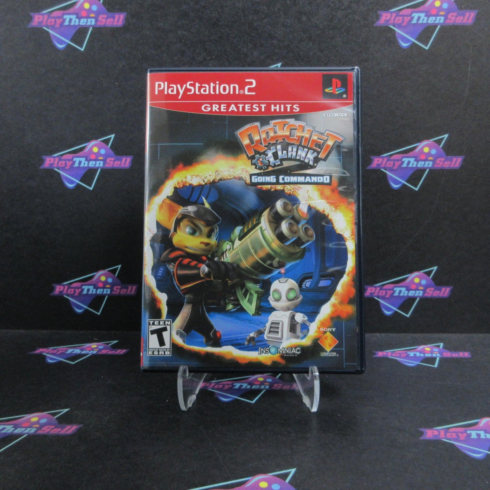 Ratchet & Clank Going Commando PS2 PlayStation 2 GH Complete  - 1 Year Warrant..