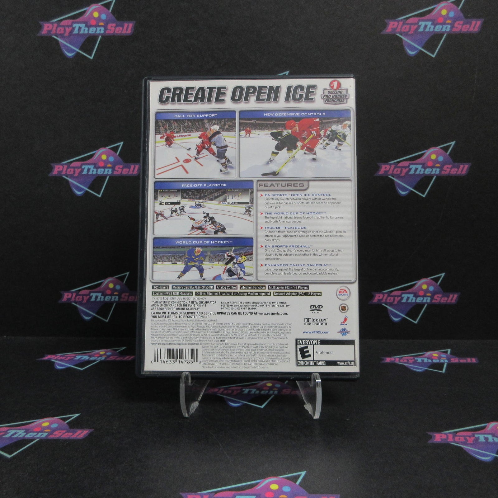NHL 2005 PS2 PlayStation 2 MD Complete CIB - (See Pics)