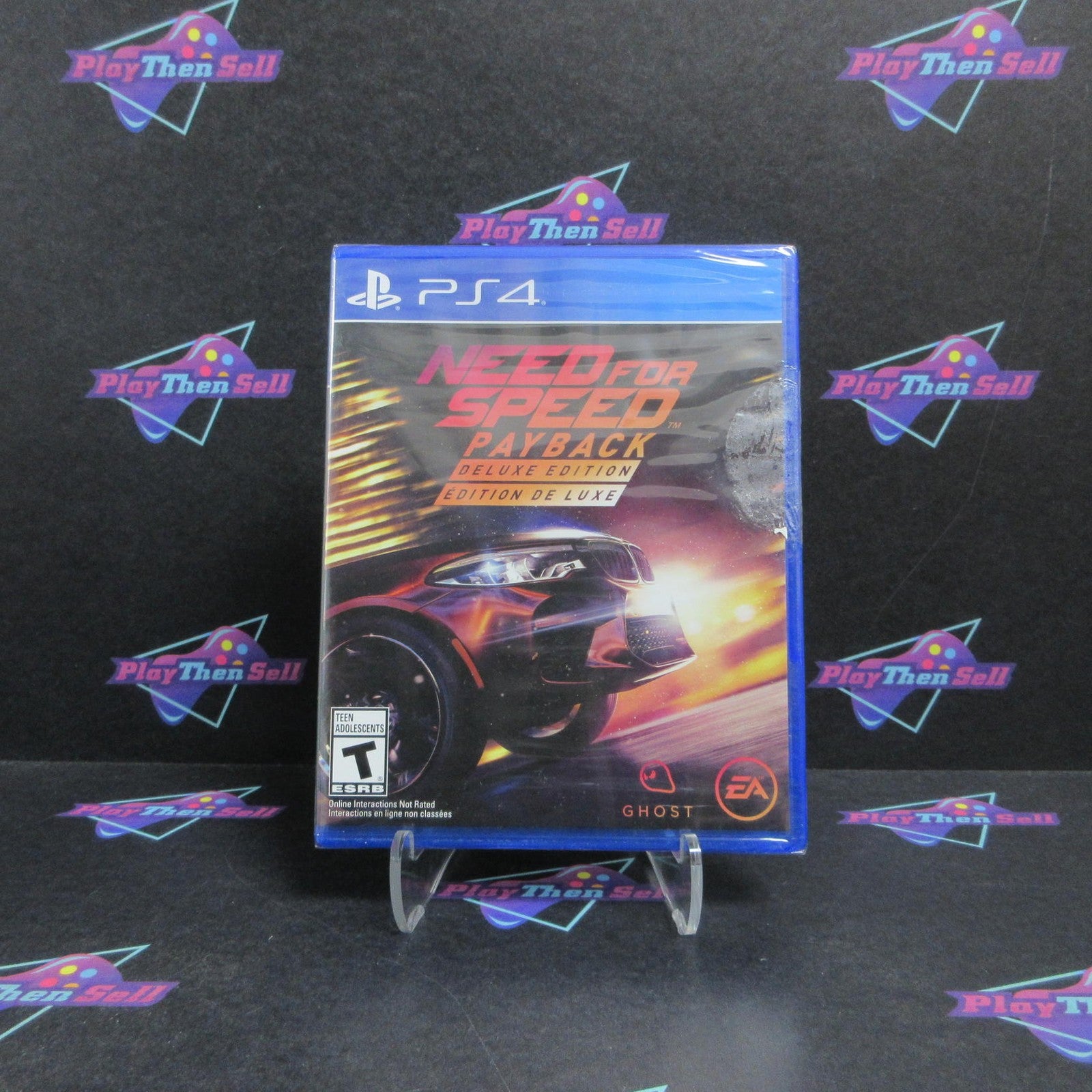 Need for Speed Payback Deluxe Edition PS4 PlayStation 4 - Brand New - Sealed