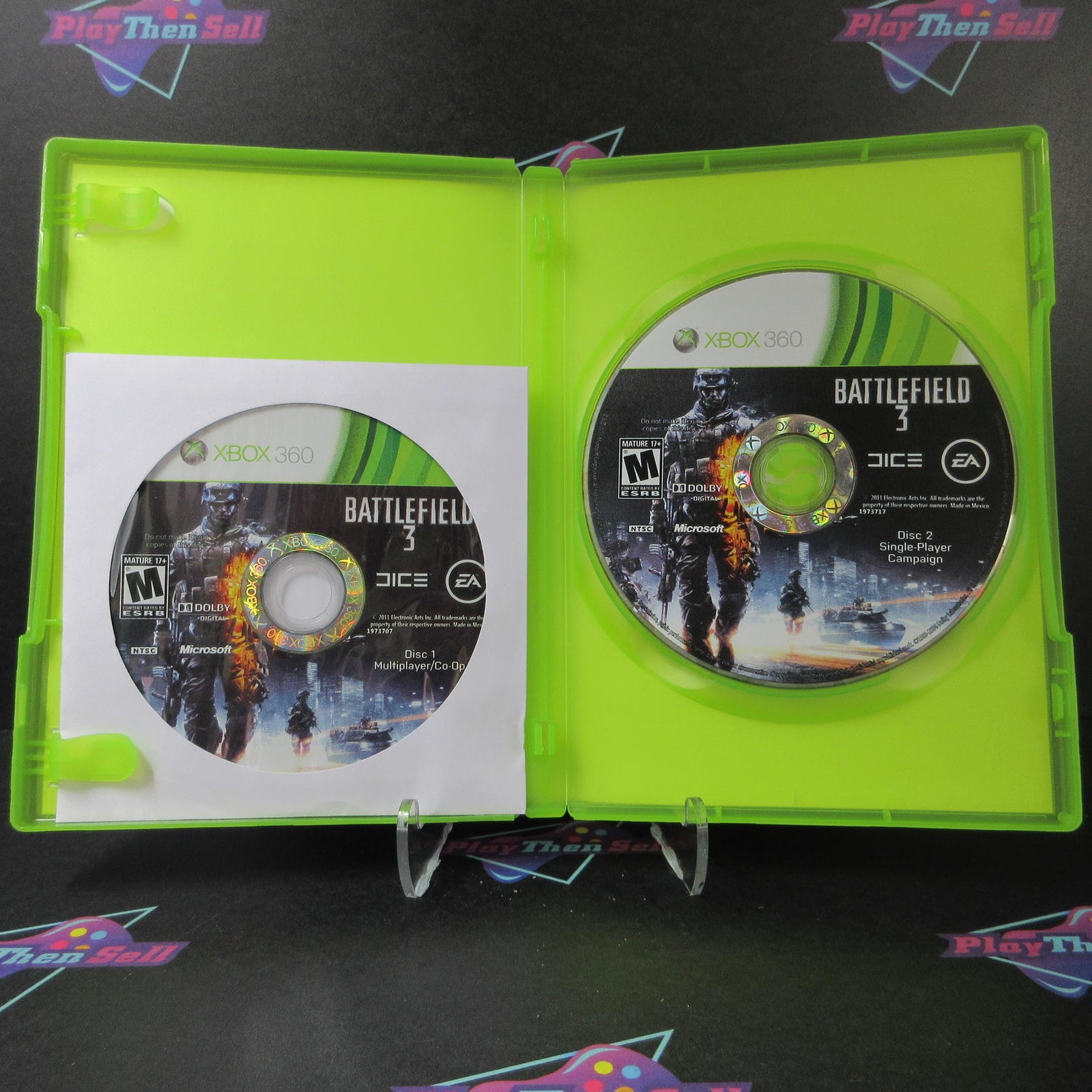 Battlefield 3 Xbox 360 - 1 Year Warranty Game & Case