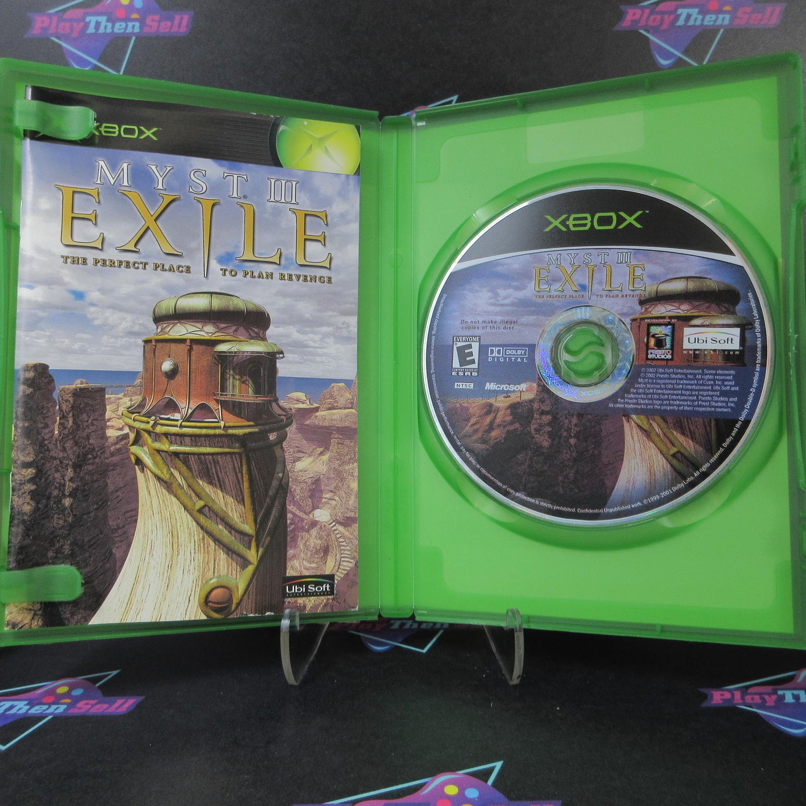 Myst III Exile Xbox Complete - 1 Year Warranty EX Cond