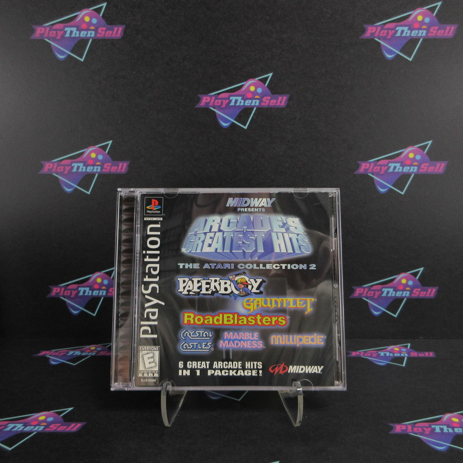 Arcades Greatest Hits The Atari Collection Volume 2 PS1 + Reg - Complete CIB