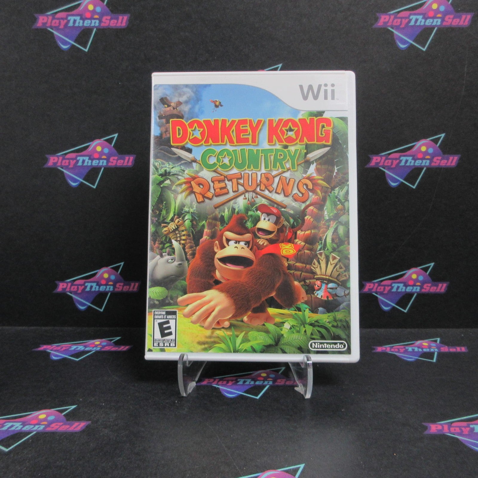 Donkey Kong Country Returns Nintendo Wii Complete - 1 Year Warranty VG