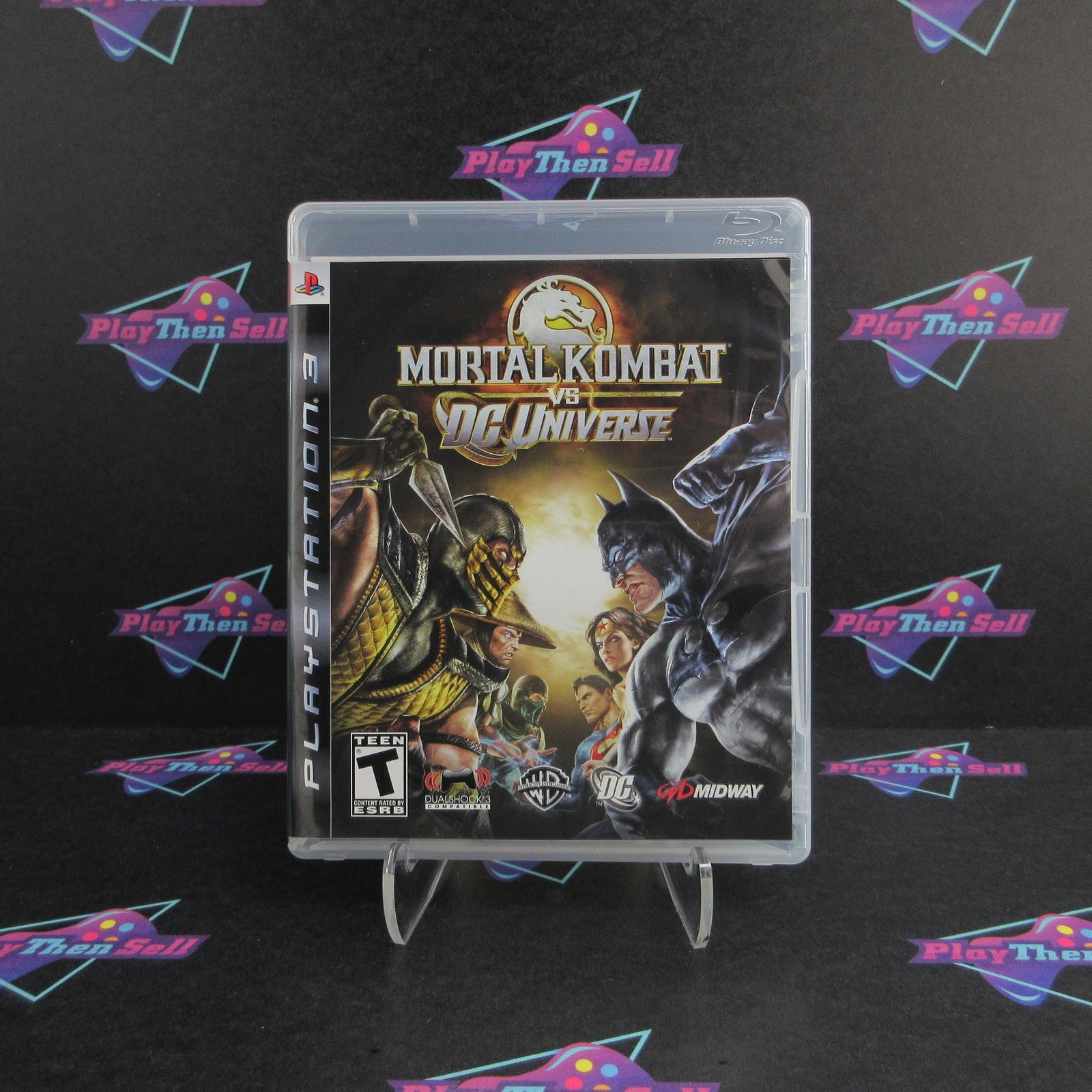 Mortal Kombat vs DC Universe PS3 PlayStation 3 Complete  - 1 Year Warranty EX ..