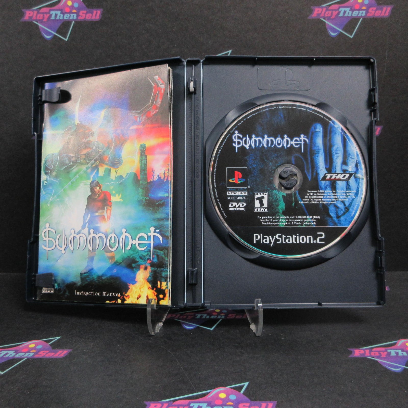 Summoner PS2 PlayStation 2 Complete - 1 Year Warranty VG