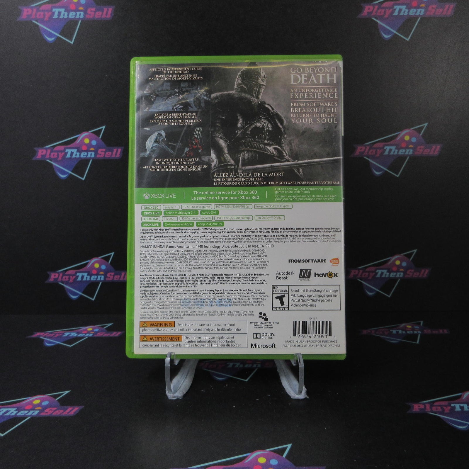 Dark Souls II Xbox 360 AD Complete CIB - (See Pics)