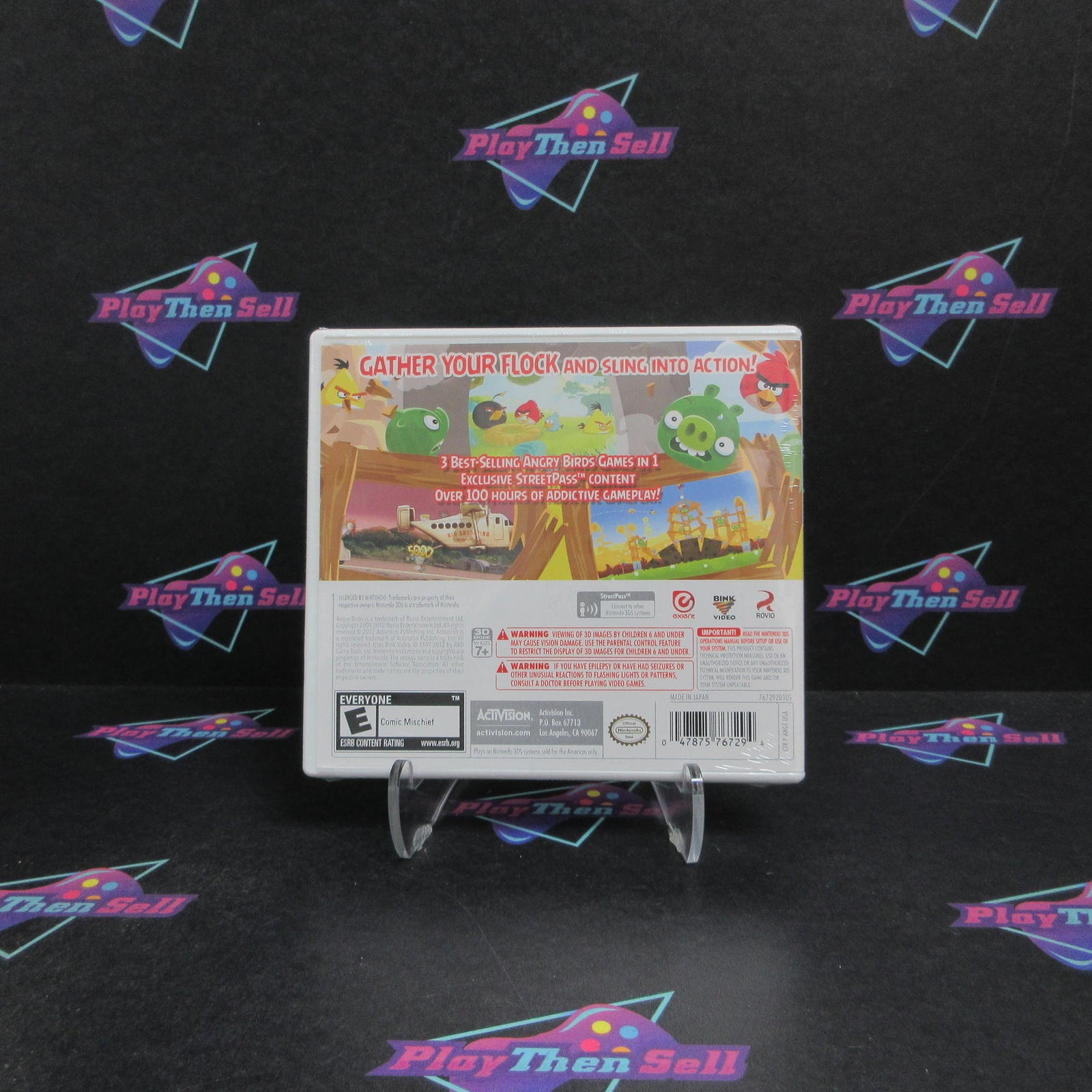 Angry Birds Trilogy Nintendo 3DS Brand New - Sealed