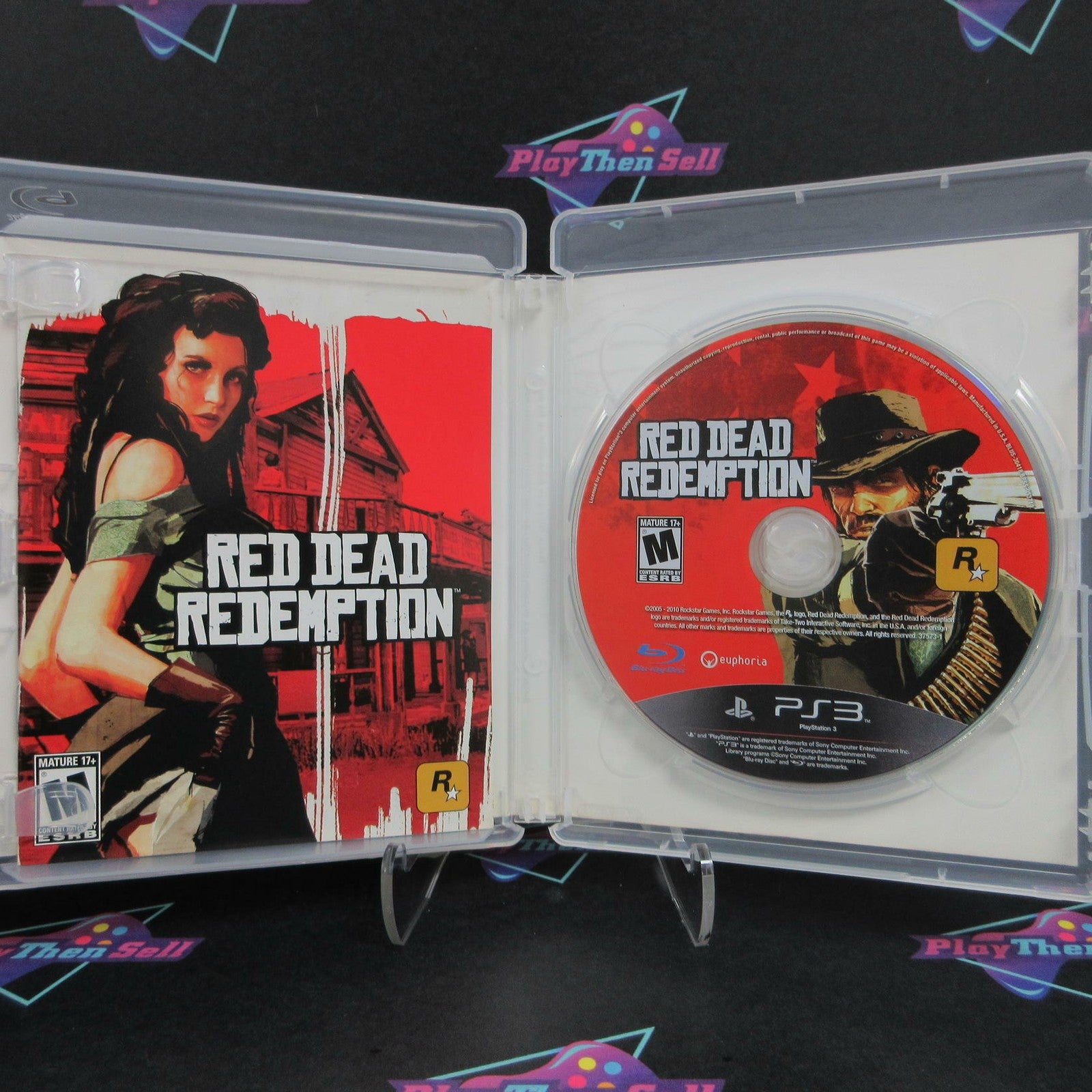 Red Dead Redemption PS3 PlayStation 3 Complete - 1 Year Warranty EX Cond