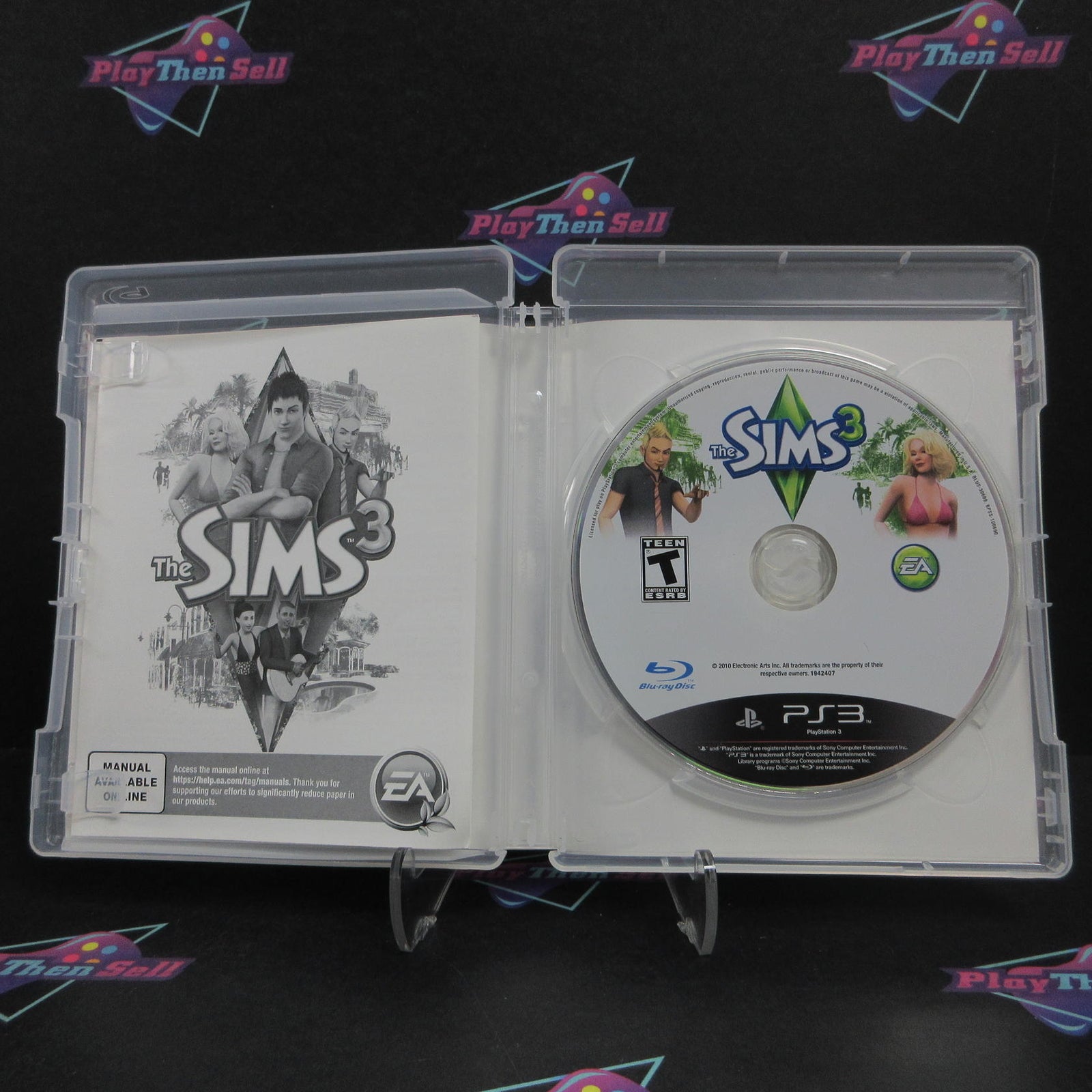 The Sims 3 PS3 PlayStation 3 GH Complete - 1 Year Warranty EX Cond
