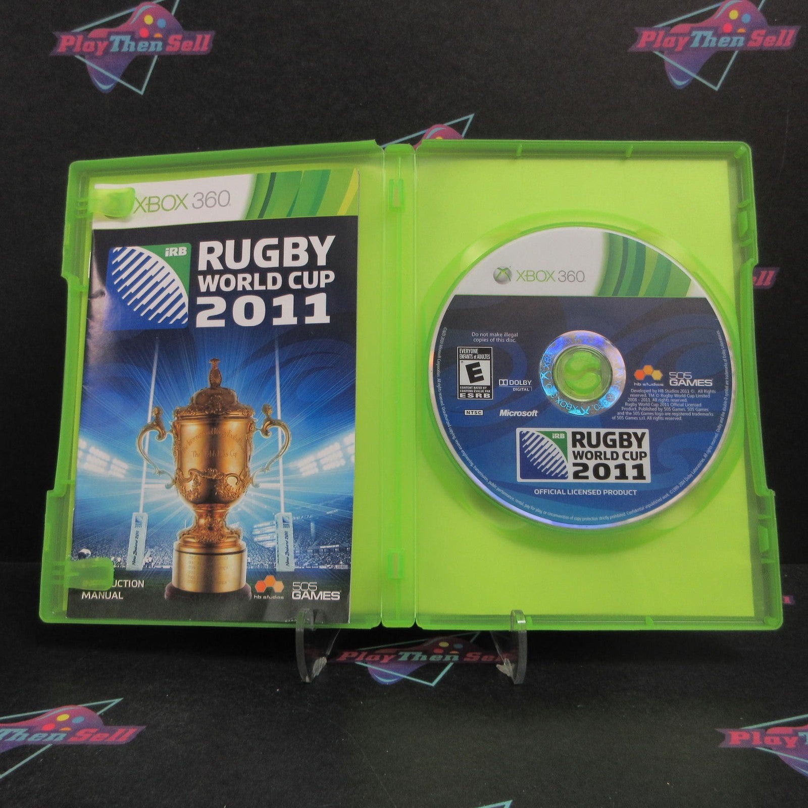 Rugby World Cup 2011 Xbox 360 Complete - 1 Year Warranty VG