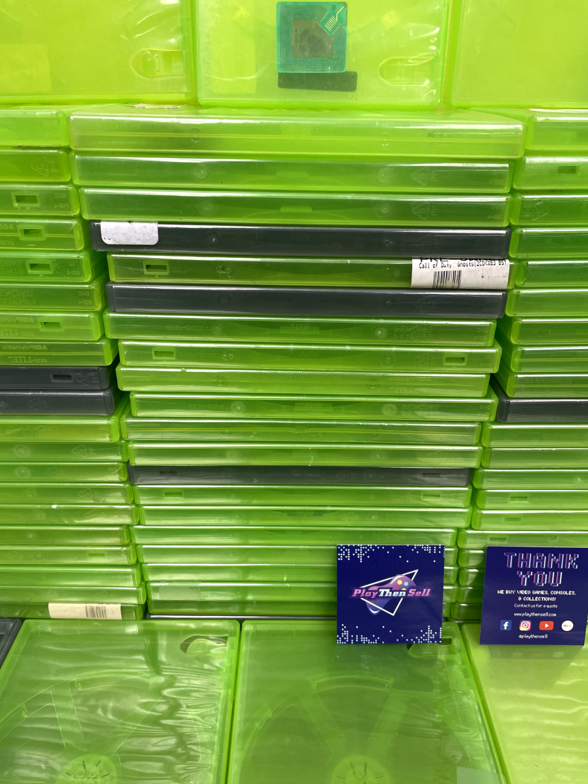 Lot of 100 Microsoft Xbox 360 Empty Game Cases OEM - Good