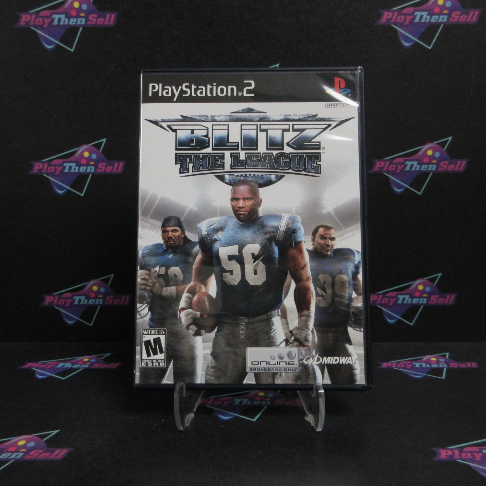 Blitz The League PS2 PlayStation 2 + Reg Card Complete - 1 Year Warranty EX Cond