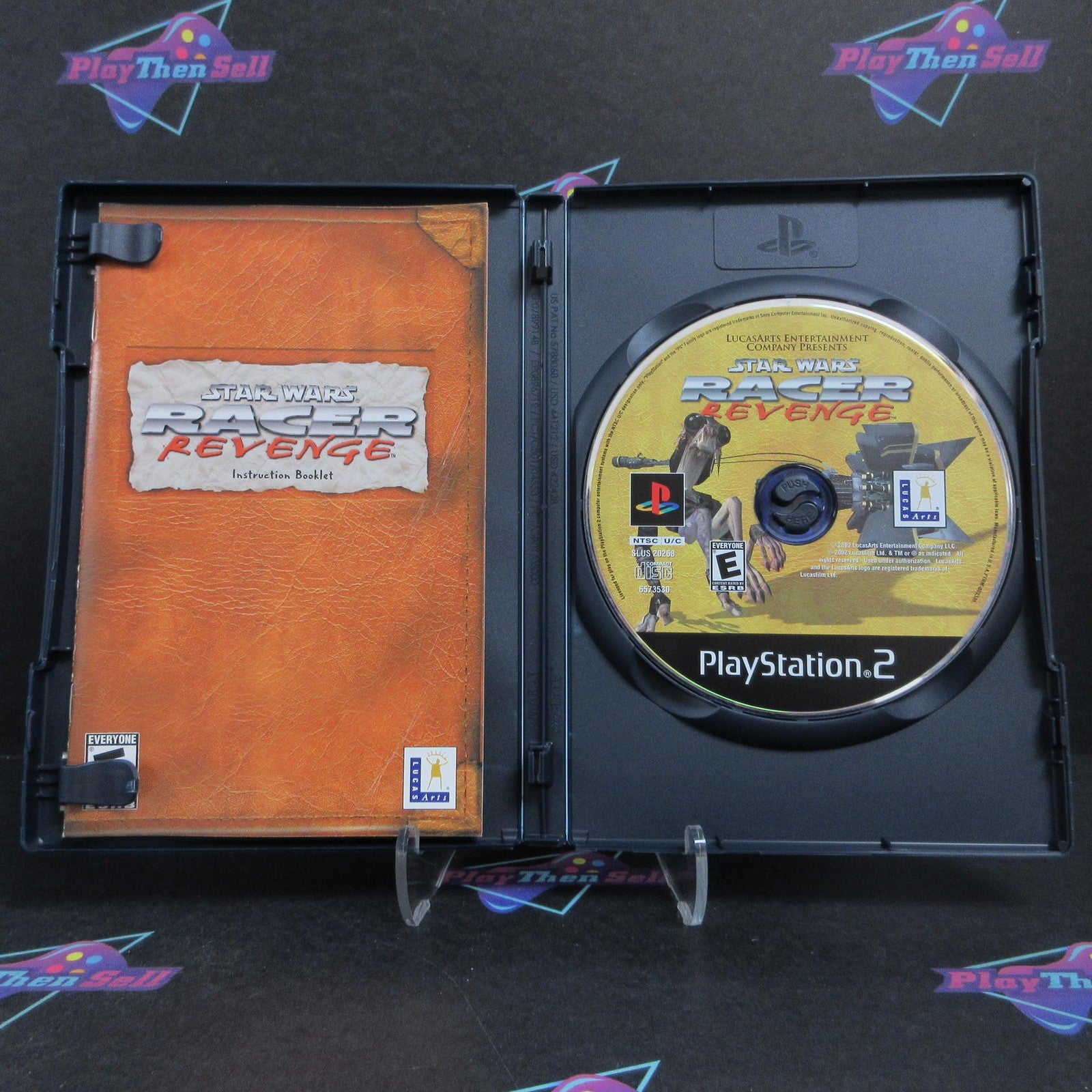 Star Wars Racer Revenge PS2 PlayStation 2 + Reg Card Complete  - 1 Year Warran..