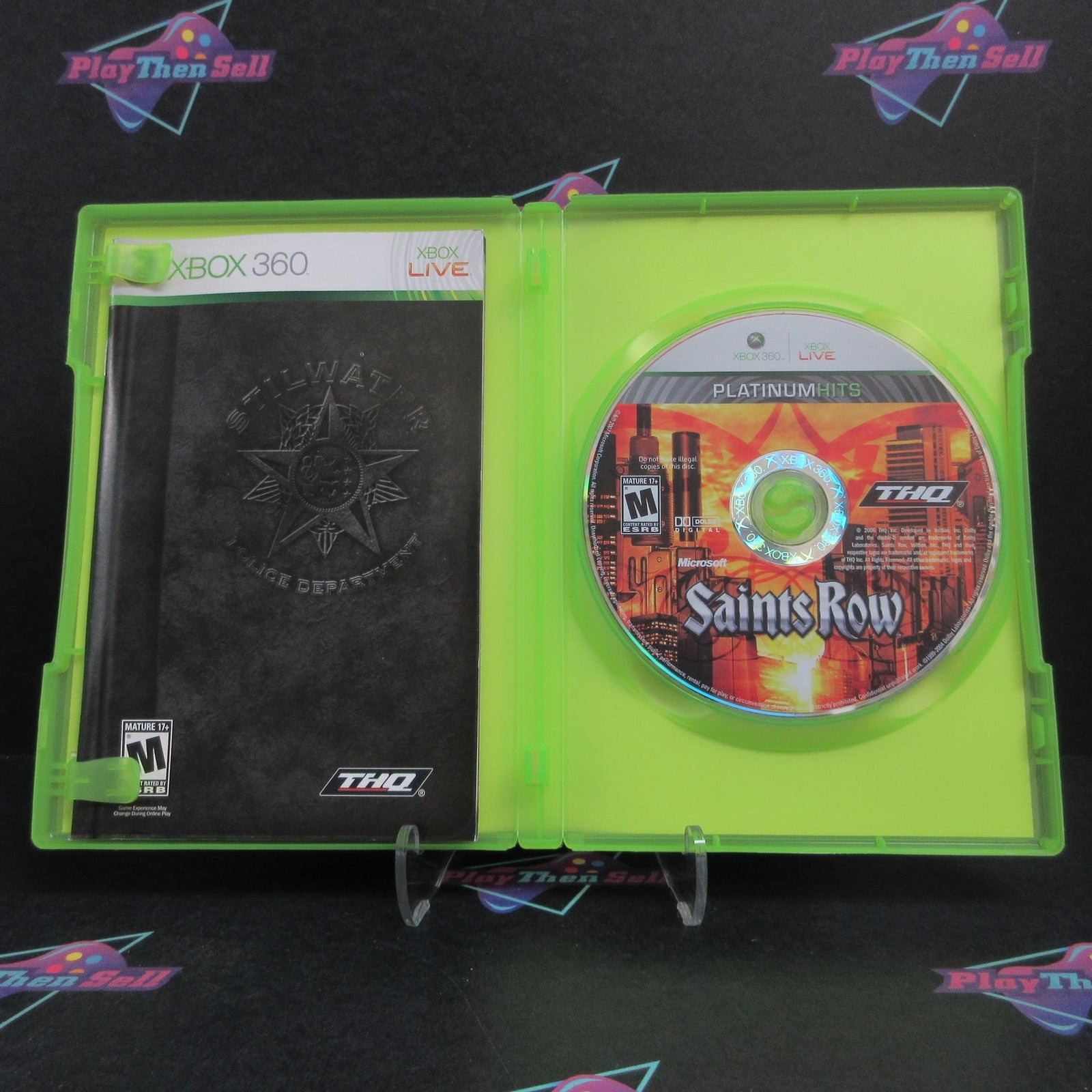 Saints Row Xbox 360 PH Complete - 1 Year Warranty EX Cond
