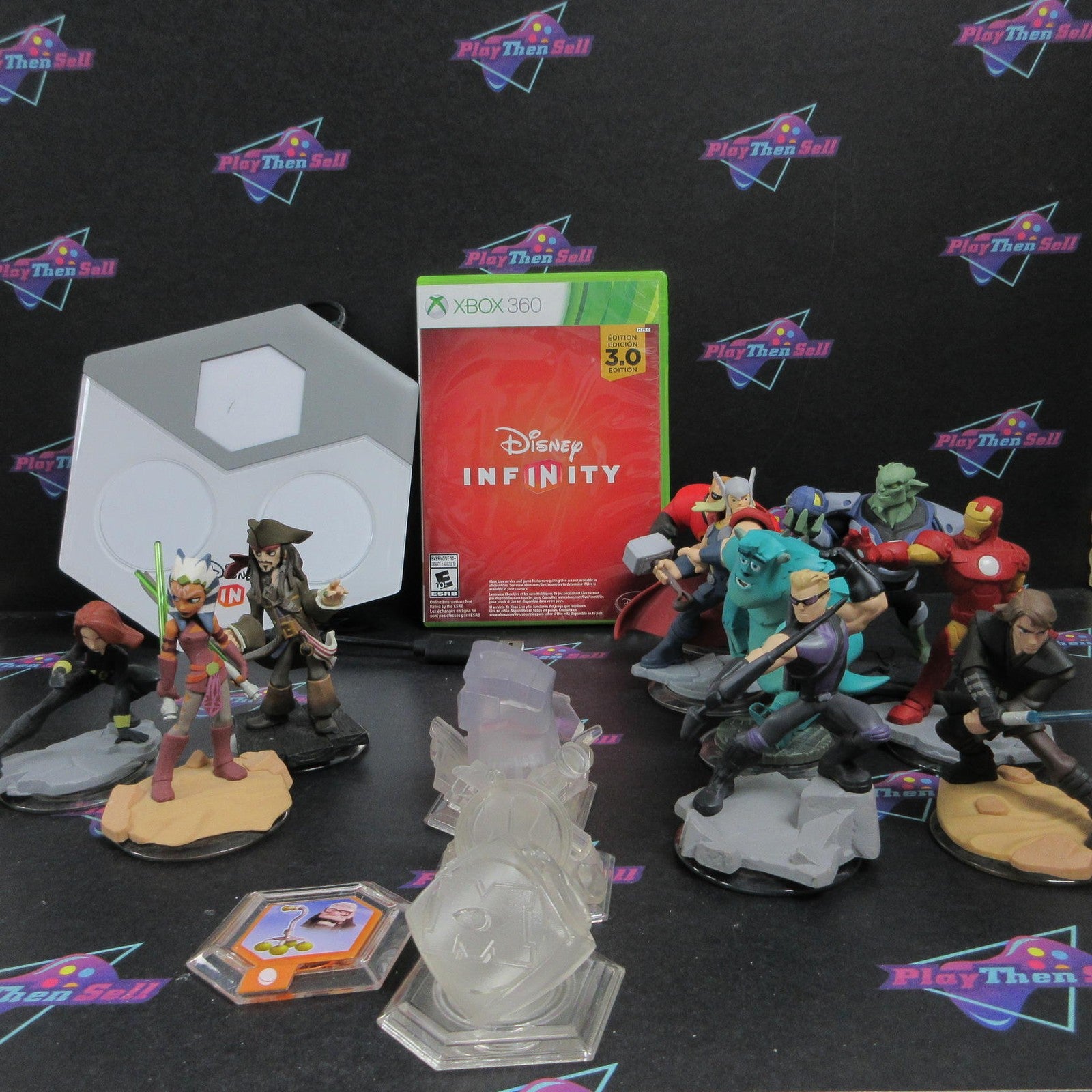 Disney Infinity 3.0 Xbox 360 + Portal / Figures Complete  - 1 Year Warranty EX..