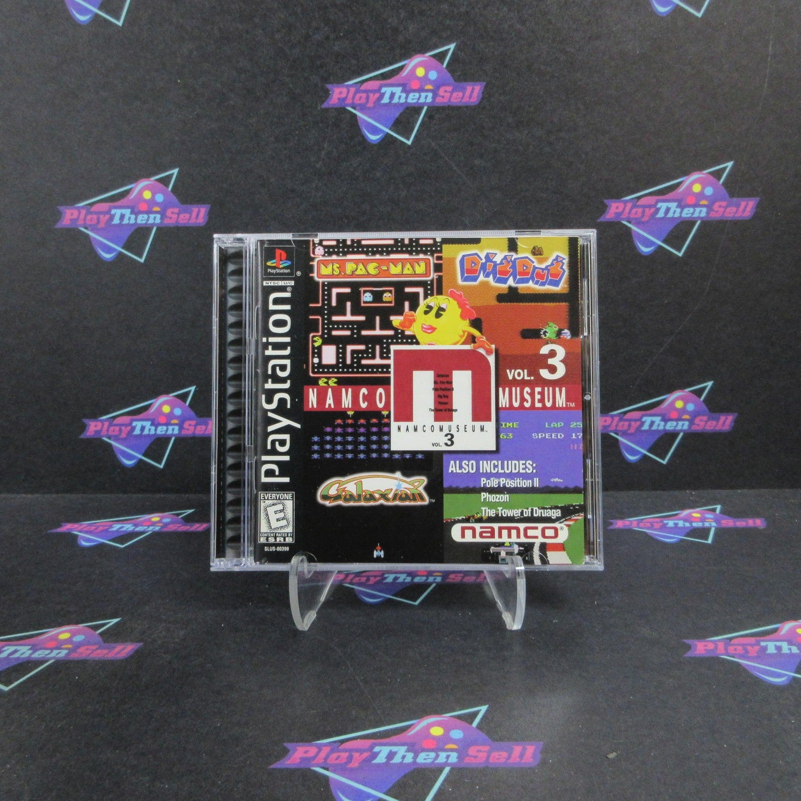 Namco Museum Vol. 3 PS1 PlayStation 1 + Reg Card Complete  - 1 Year Warranty E..