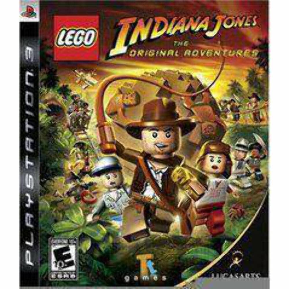 Lego Indiana Jones The Original Adventures PS3 PlayStation 3 CIB  - 1 Year War..